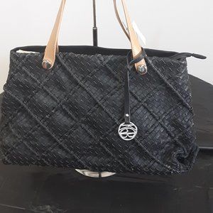 KGB Black Shoulder Bag